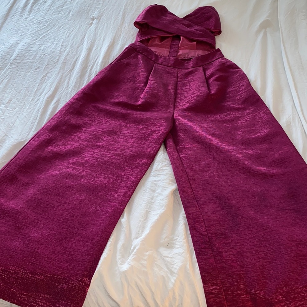Strapless jumpsuit